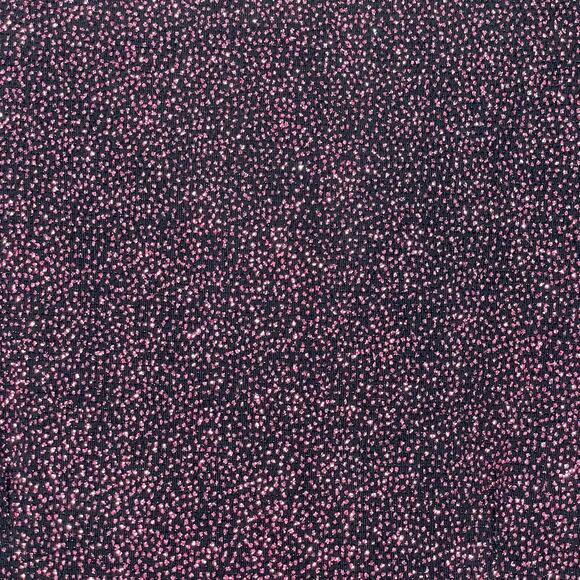 Vintage Pink Glitter Crossover Wrap Flare Sleeve Top Party Whimsigoth 90s Goth M - Picture 6 of 8